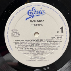 Винтажная виниловая пластинка LP Сборник Wham The Final (Holland 1986) Freedom