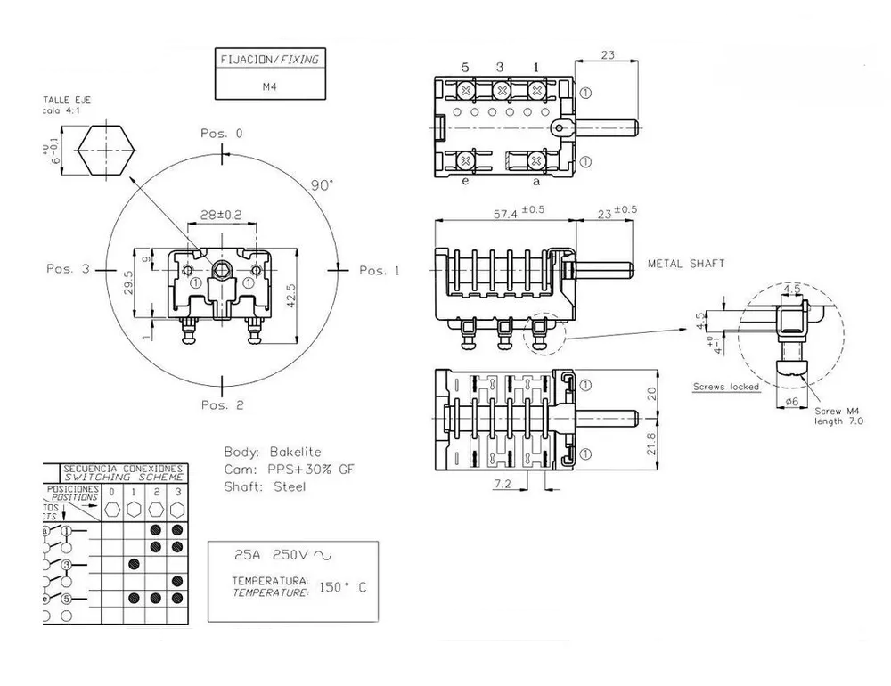 Переключатель Gottak 840511К аналог