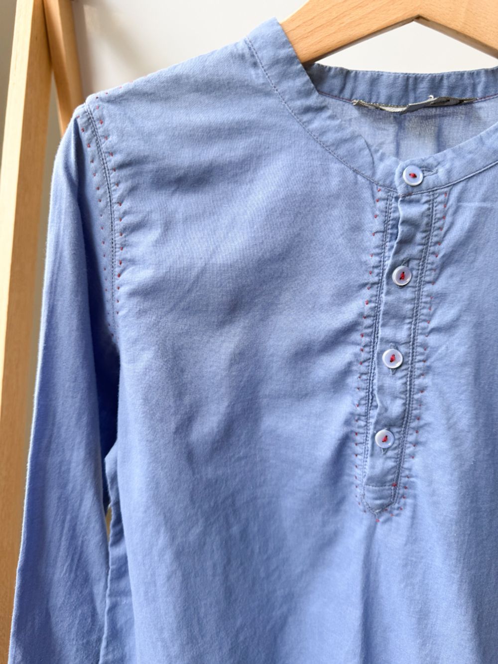 Хлопковая рубашка Bonpoint, 128