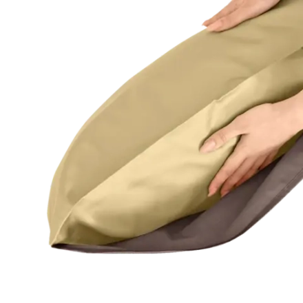 Комплект наволочек 50х70 BuyColor, 2 шт. (сатин) Шоколад/Горчица