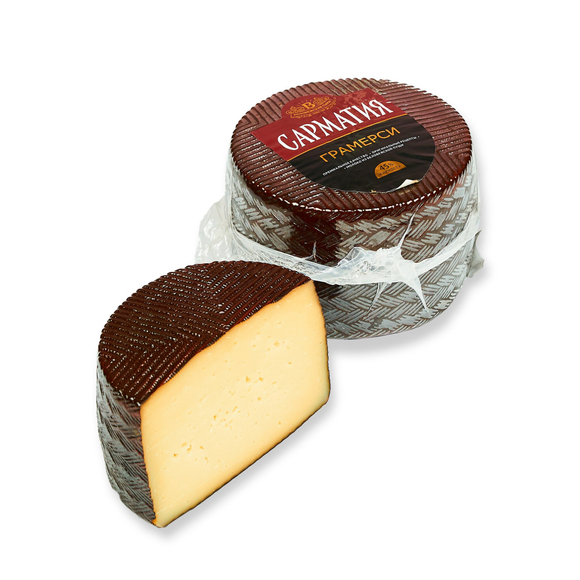 Сыр "Сарматия Гройцер" МДЖ 50%, "Беловежские сыры", Беларусь