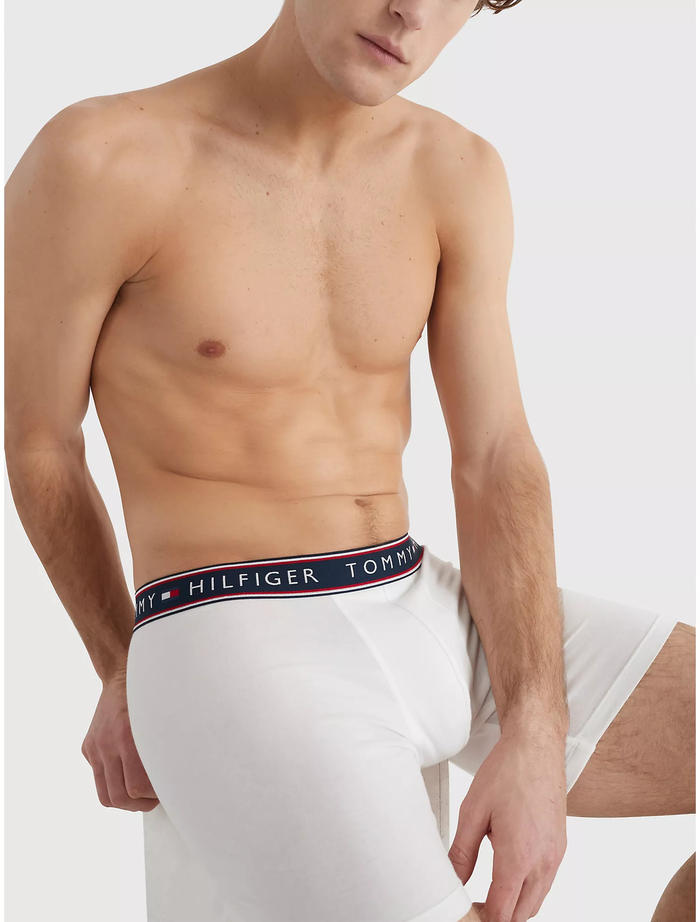 Комплект мужских трусов Tommy Hilfiger Cotton Stretch Boxer (x3)