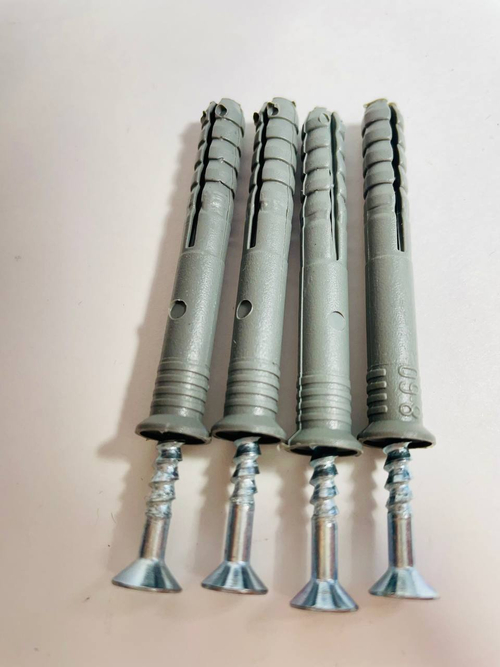 Дюбель гвоздь с шурупом SM-L 8/60 (потай) TECH-KREP - 30 шт