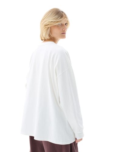 Белый хлопковый лонгслив COASTAL LIFE