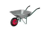 Тачка садовая WB 4307 в т/у (оцинк., 130кг, 65л., пневмат. колесо тип2 330мм). 092696-SK