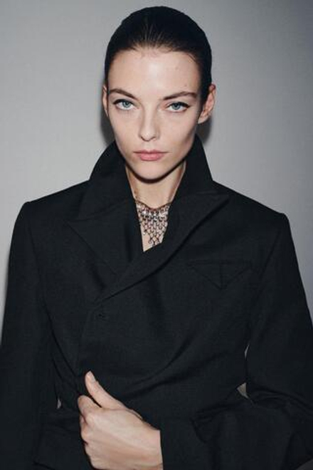 ZARA БЛЕЙЗЕР ИЗ 100% ШЕРСТИ — ZW COLLECTION LIMITED EDITION, ЧЕРНЫЙ