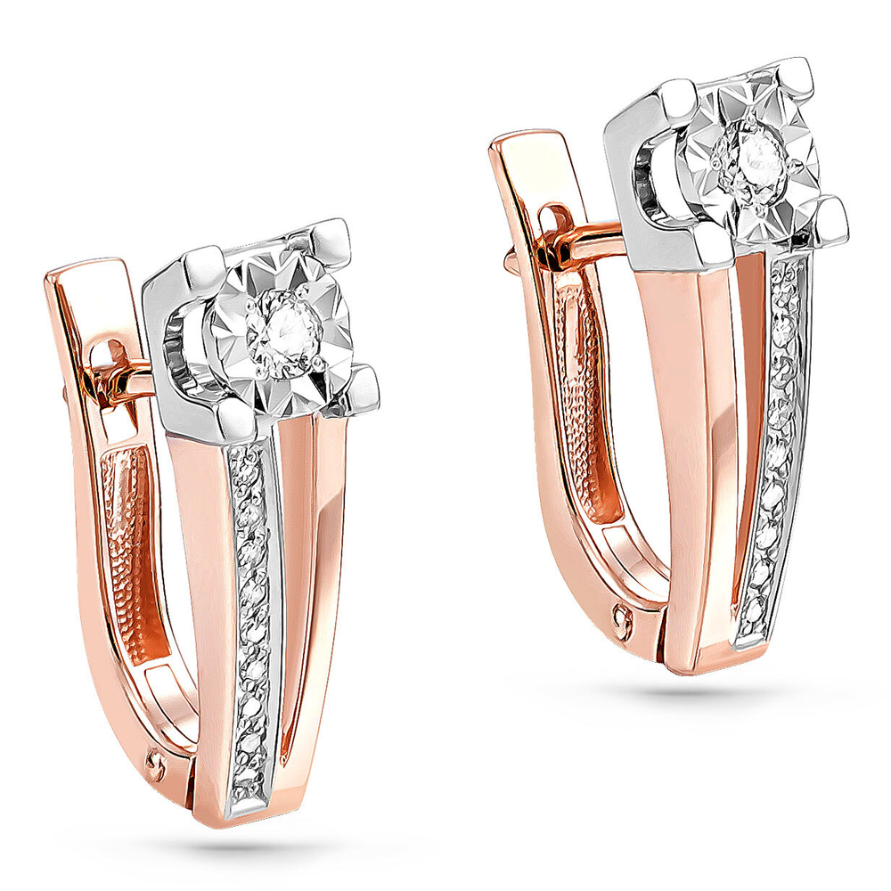 Серьги из золота 585 пробы