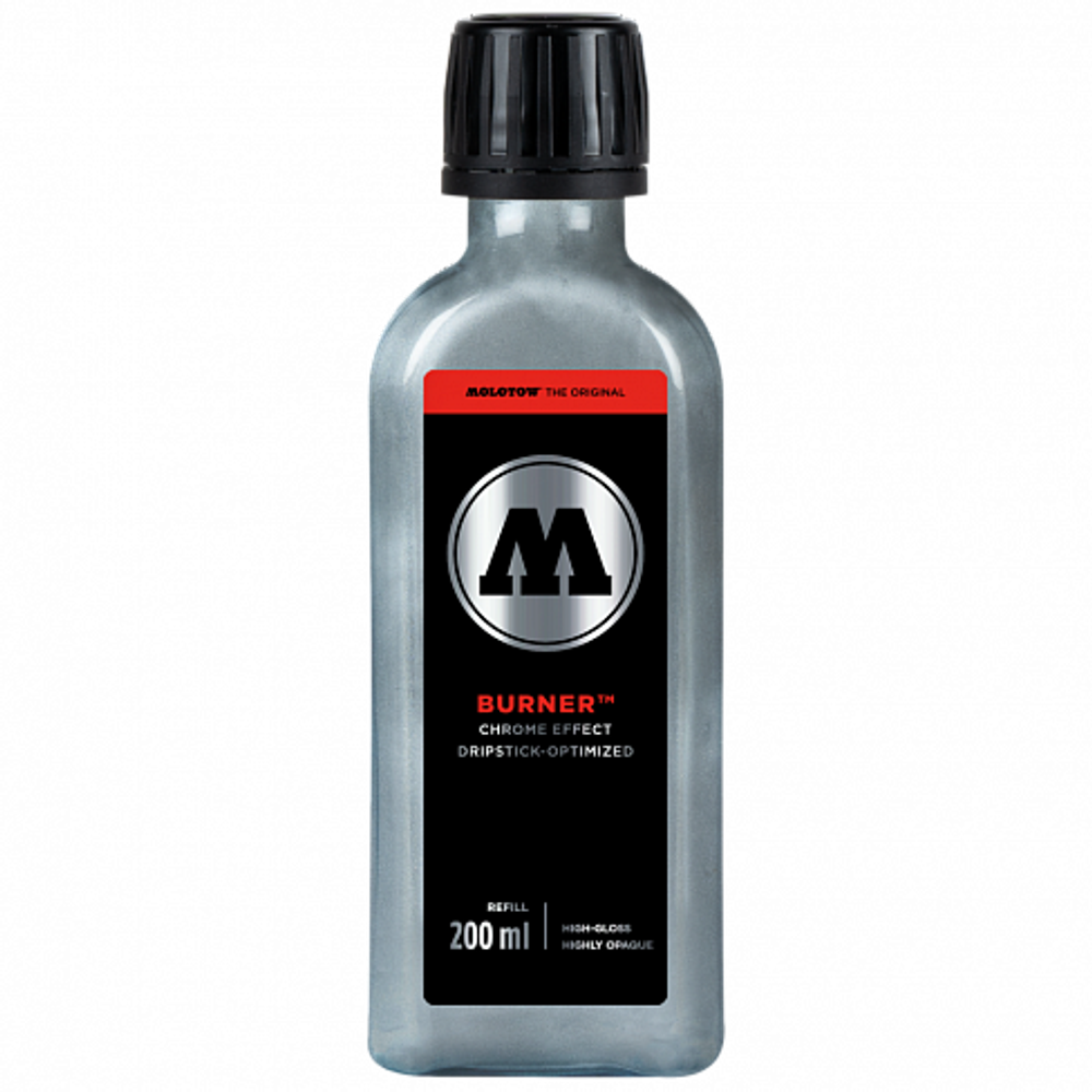 Заправка Molotow BURNER DRIPSTICK хром - 200мл