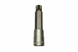 Головка-бита SPLINE 12-лучевая M16 1/2" (L-100мм) ROCKFORCE RF-34810016