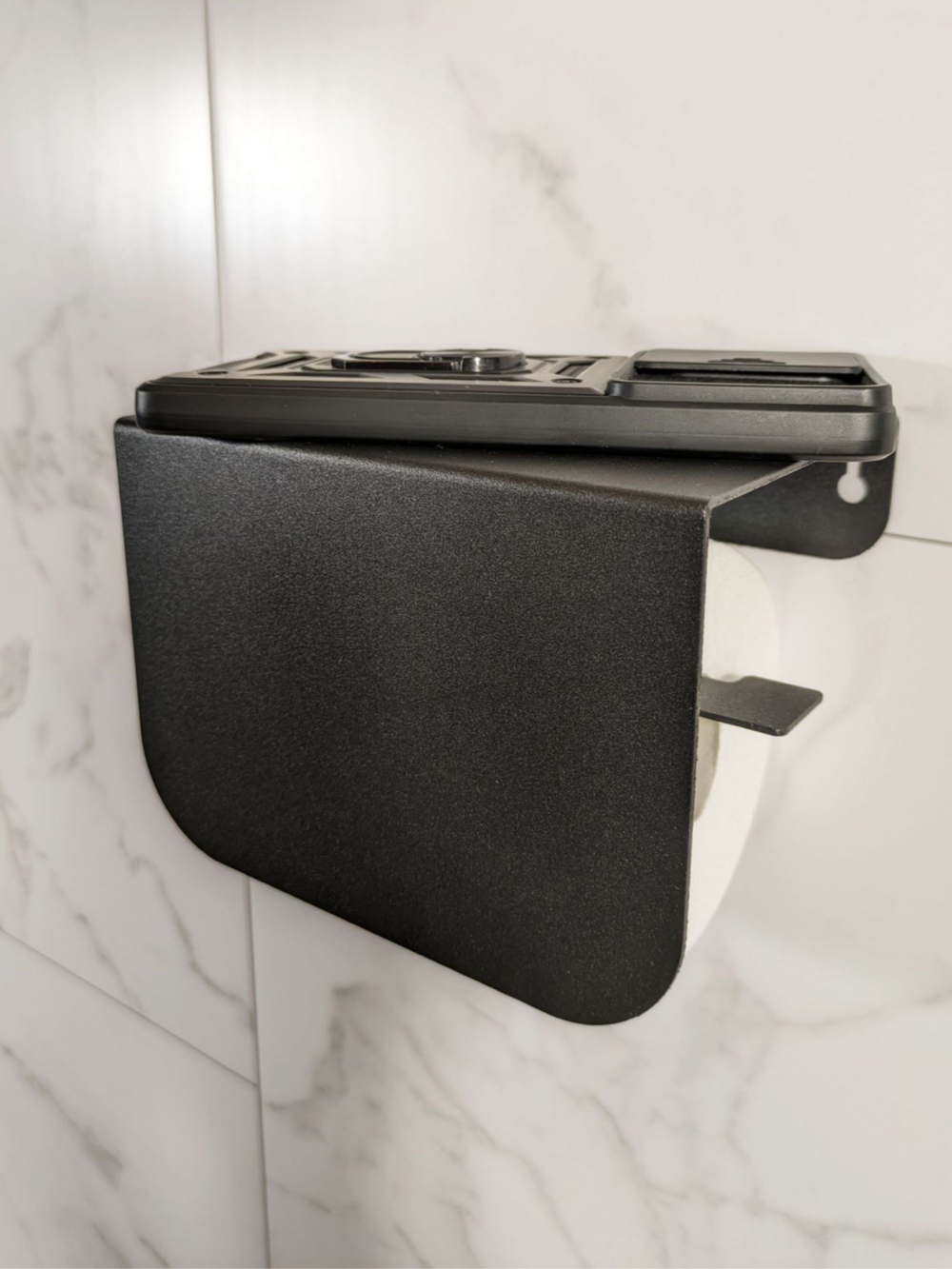 Держатель для туалетной бумаги MetaDec Flex черный