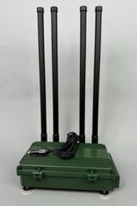 РОМАШКА 4 подавитель дронов FPV автомобильный мощностью 200Вт работа от прикуривателя