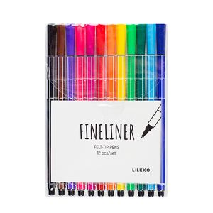 Набор линеров Fineliner, 12 шт