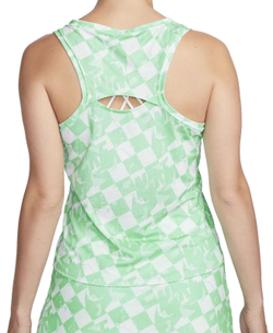 Топ теннисный Nike Court Dri-Fit Fall Victory Tank - green glow/black