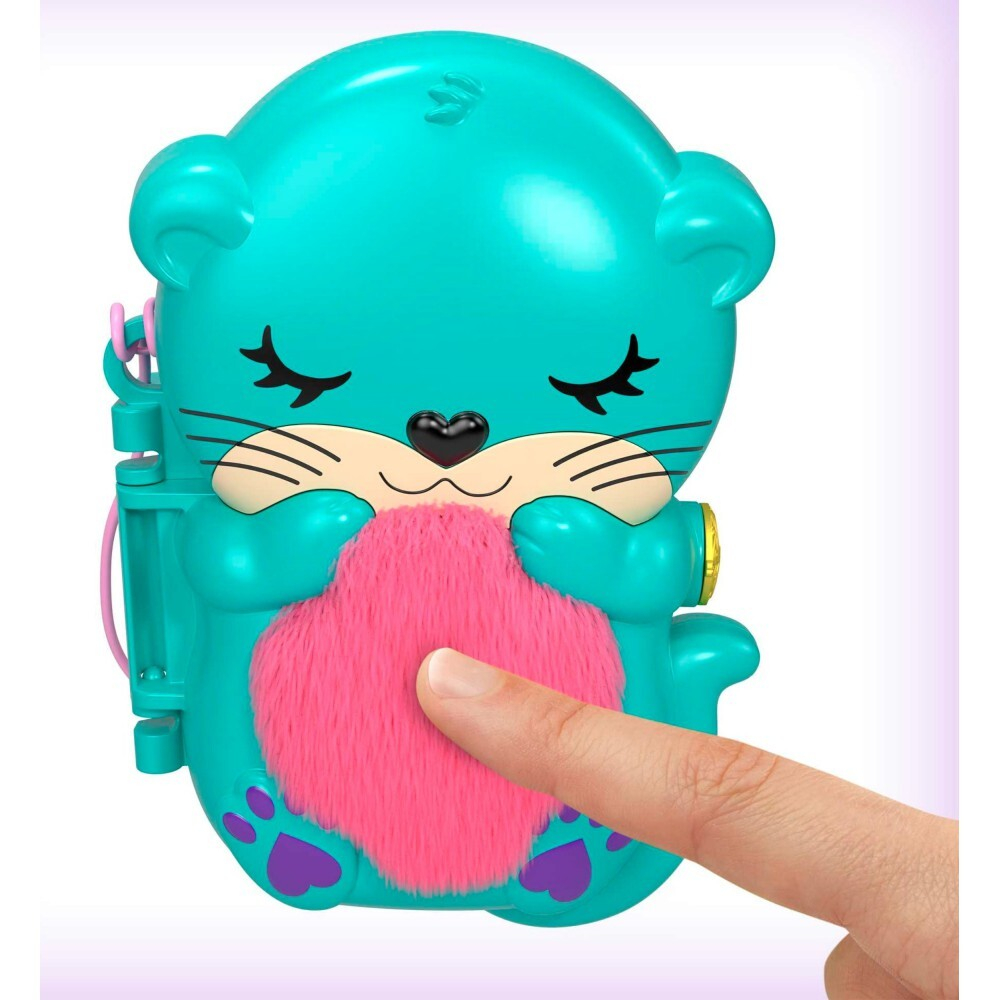 Polly Pocket - Океанариум выдр Компактный набор 2 куклы + аксессуары HCG16 / артикул   FRY35 HCG16  / GTIN 194735009350