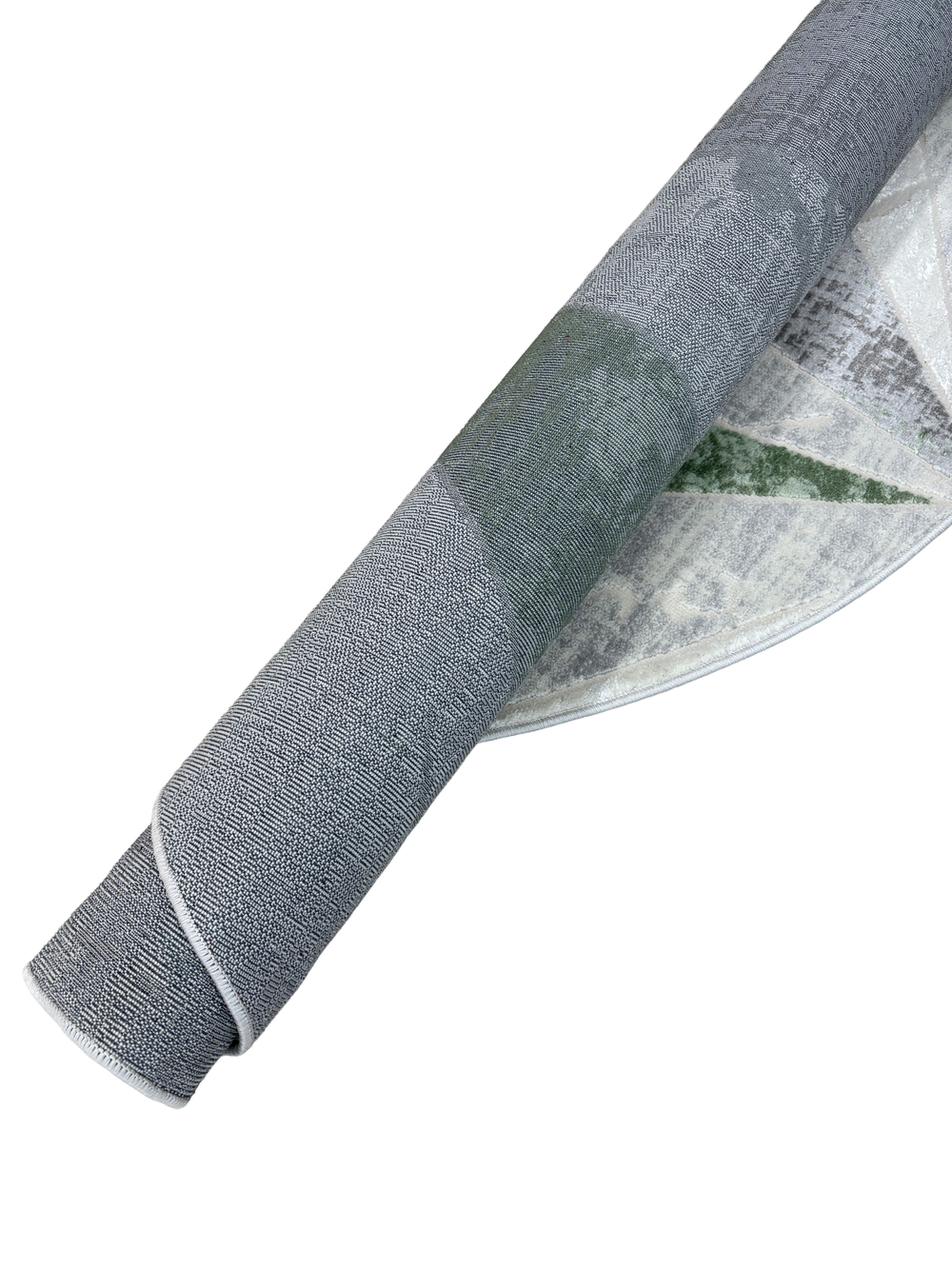 Ковер Kleopatra 37515A Green FLS/L.Grey Овал