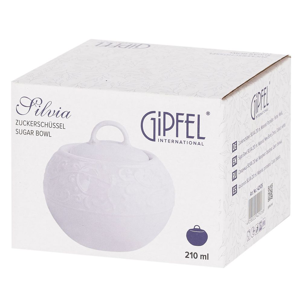 Сахарница Gipfel Silvia 42926 210 мл