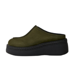 MIISTA Closed Toe Slippers Women"s Khaki