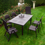 Кресло пластиковое Nardi Bora, кофе