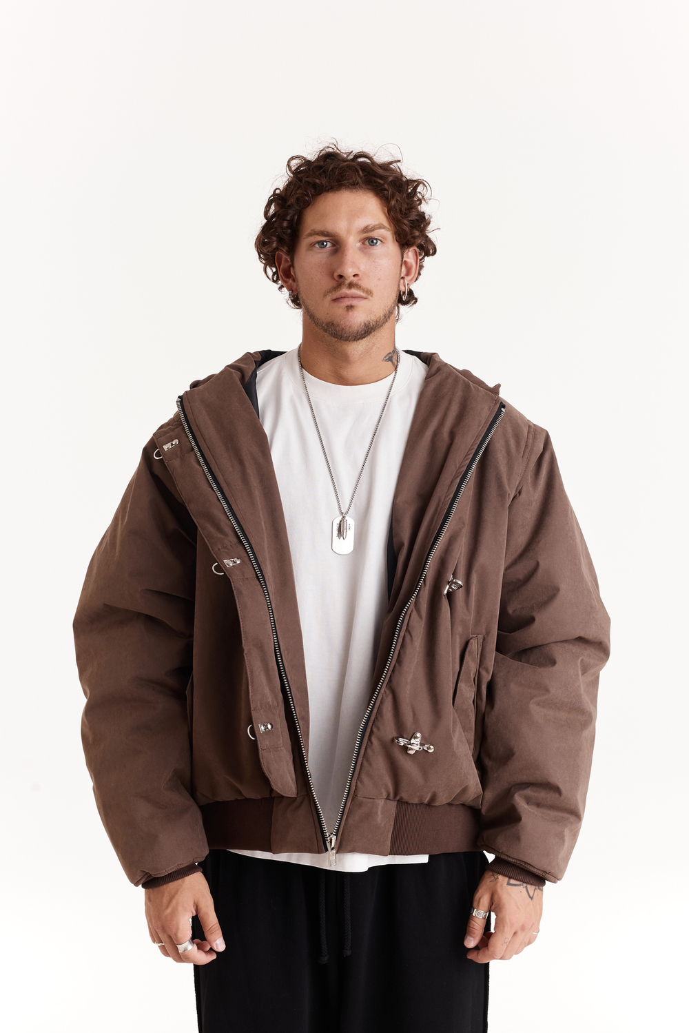 Бомбер Peach Brown Carabine