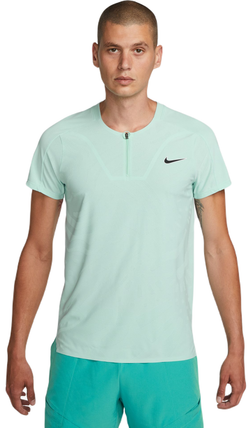 Теннисное поло Nike Court Dri-Fit Slam Tennis - jade ice/black