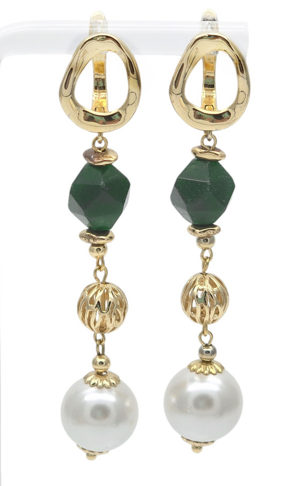 91001261 Серьги SELENA PEARLS