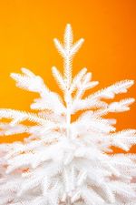 Искусственная ель «Изумрудная Белая» (Литая хвоя) 3 м