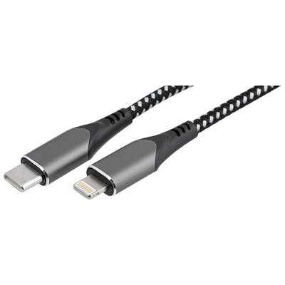 Кабель Energy ET-52 PRO USB-С/Lightning (для продукции Apple), 1 м, мощность 27 Вт
