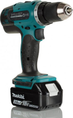 Аккумуляторная дрель-шуруповерт MAKITA DDF453RFE