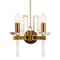 Бра Crystal Lux Marron AP2 Brass