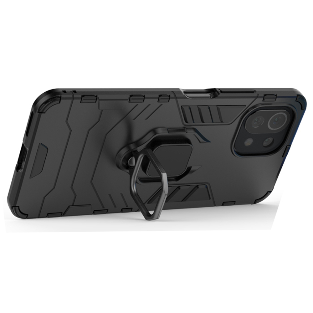 Противоударный чехол с кольцом Panther Case для Xiaomi Mi 11 Lite
