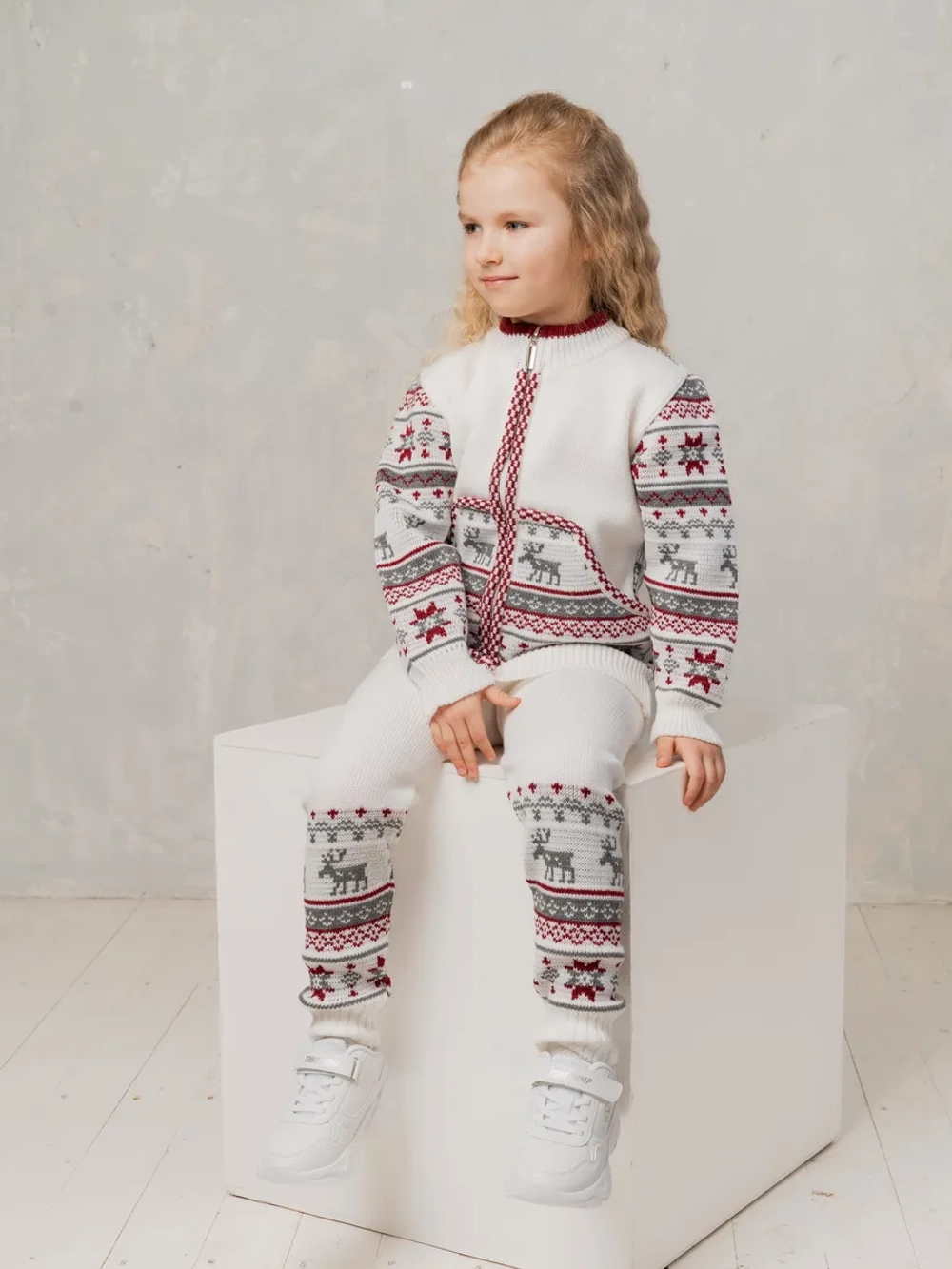 Рейтузы вязаные с орнаментом