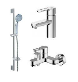 Комплект для ванной комнаты Bravat Stream-D 3 в 1