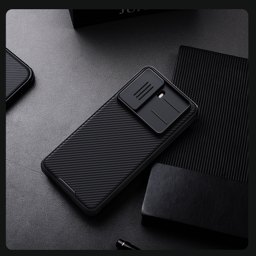 Чехол усиленный с защитной шторкой для камеры от Nillkin на Xiaomi Redmi Turbo 4, серия CamShield Pro Case