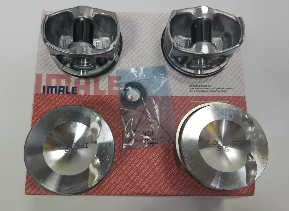 Поршни с кольцами +0.50  CAWA CDNB 2.0 (23мм) IMALE