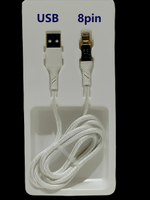 Кабель USB x Lightning 8PIN -1.0м. 5A/20W быстрая зарядка S-60