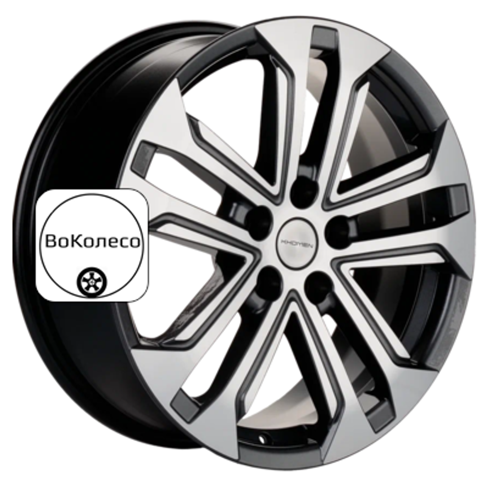 7x18/5x114,3 ET50 D54,1 KHW1803 (Coolray) Gray-FP Khomen Wheels