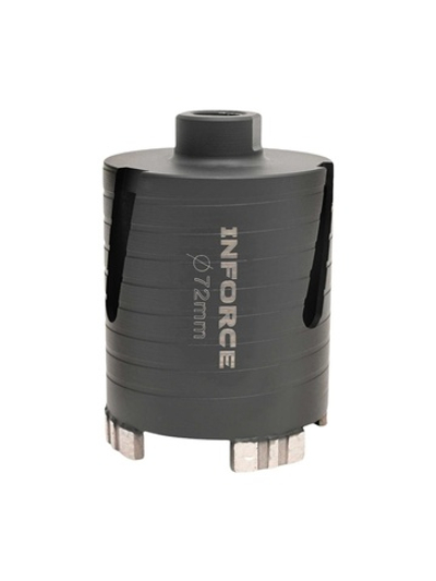 Коронка алмазная по бетону 72 мм Inforce 11-02-072