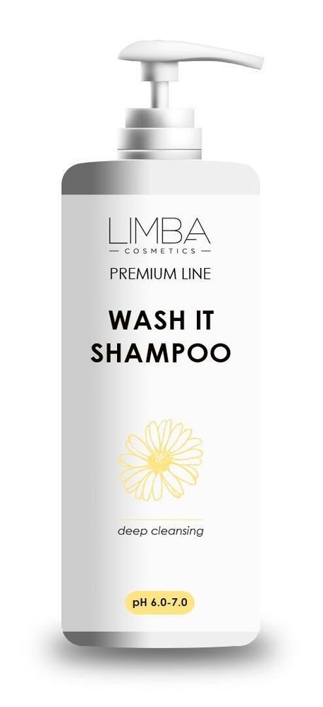 Limba ШГО WASH IT SHAMPOO Шампунь Глубокой Очистки ph 6.0-7.0