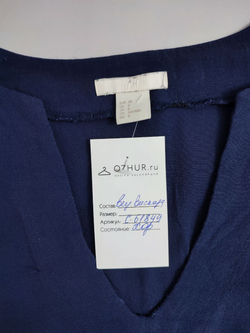 Платье H&M синее 44 размер