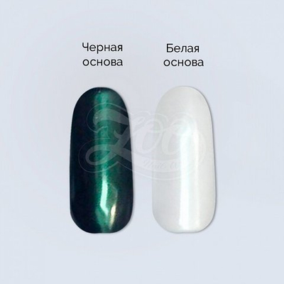 Zoo Nail Пигмент для втирки "Русалка" №1007 Зеленый, 1 гр.