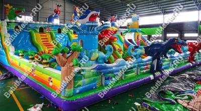 Коммерческий батут "Звериный городок" 24*15*6 м