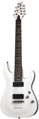Schecter DEMON-7 VINTAGE WHITE