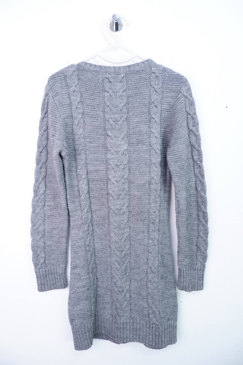 Платье вязаное, визуально 44 размер