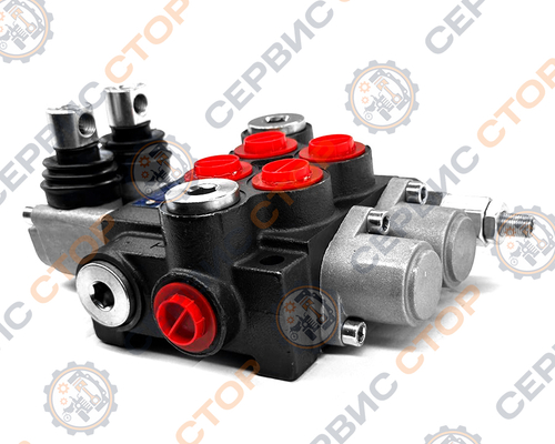 Распределитель гидравлический 2Р40 двухсекционный без плавающего режима JYP40-0T/2