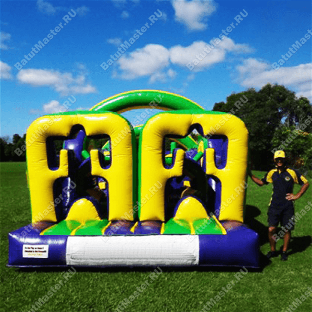Надувная полоса препятствий "Вперёд!"
