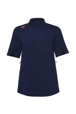 Топ медицинский женский Деликато, нэви