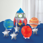 Декор-комплект настольный «Космос», 10-29 см, 8шт