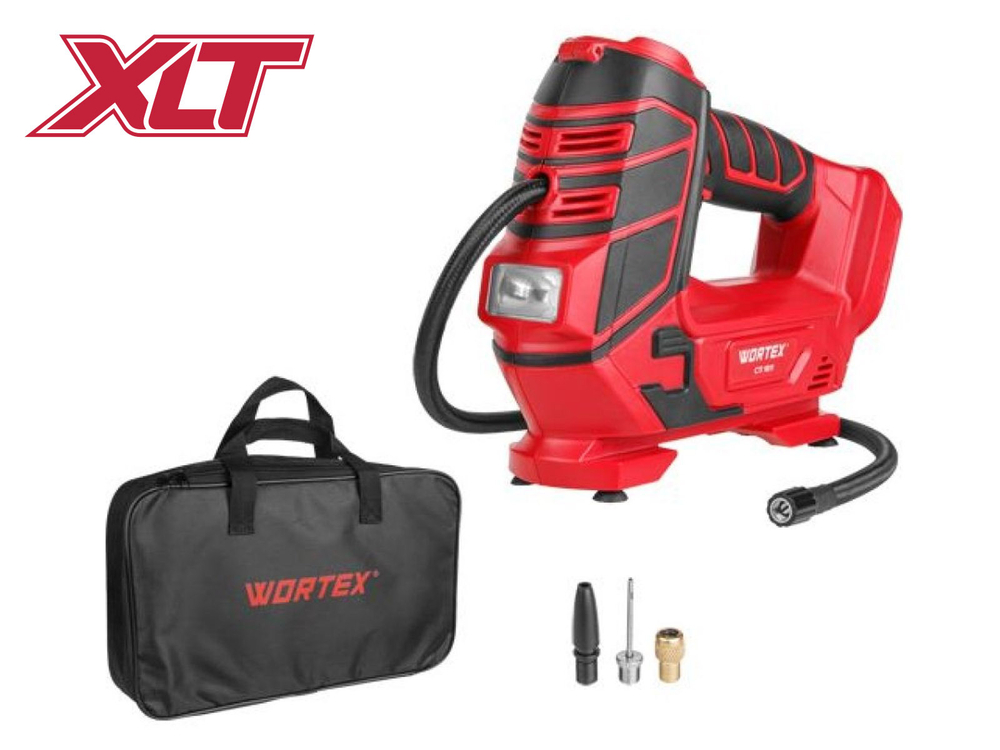 Аккум. компрессор WORTEX CTI 1811 в кор. ALL1 XLT SOLO 18 В, 11 бар, 12 л/мин
