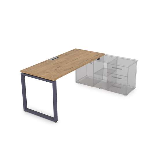 СП-О.979 Стол рабочий прямолинейный,для крепления на тумбу (1400*700*750)