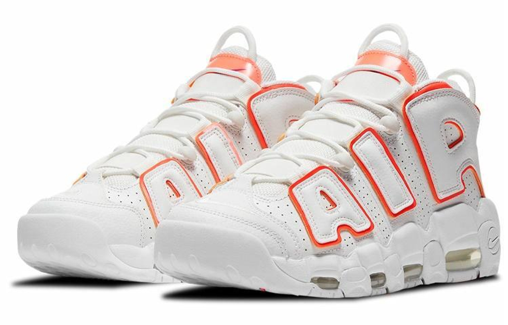 Кроссовки Nike Air More Uptempo Sunset (Женская размерная сетка)